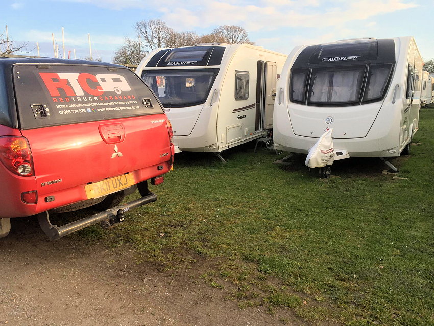 Caravan, motorhome servicing and repairs in Essex and Suffolk